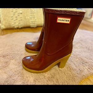 Hunter boots size 8
